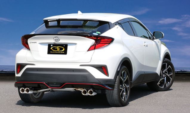 C-HR 3BA-NGX10 DBA-NGX10 ガソリン マフラー センターパイプ付 GVE-031APO GANADOR ガナドール Vertex 4WD SUV