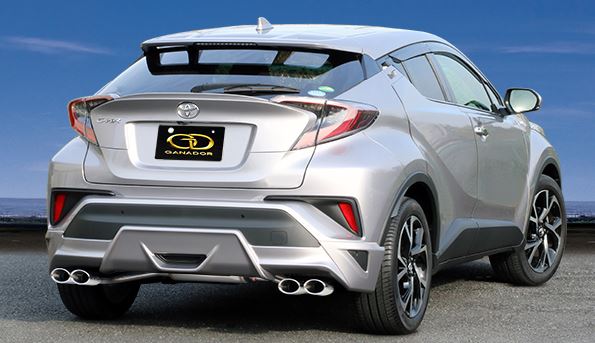 C-HR 3BA-NGX10 DBA-NGX10 ガソリン TRD Aggressive Style マフラー センターパイプ付 GVE-039DPO GANADOR ガナドール Vertex 4WD SUV