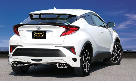 C-HR 3BA-NGX10 DBA-NGX10 ガソリン TRD Street Monster マフラー センターパイプ付 GVE-031DPO GANADOR ガナドール Vertex 4WD SUV