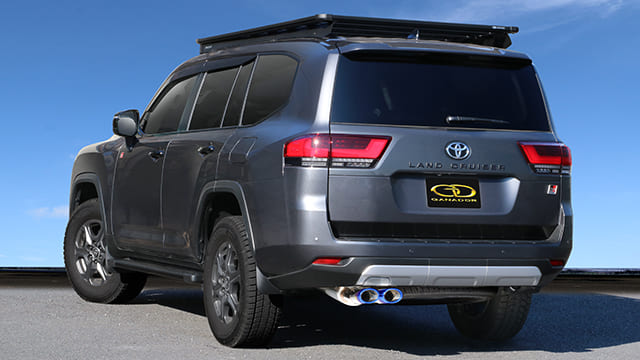 ランクル ランドクルーザー 300 GR SPORT GRスポーツ ガソリン車 3BA-VJA300W マフラー GDS-166BL GANADOR ガナドール Vertex 4WD SUV