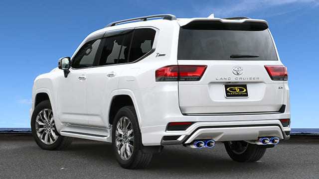 ランクル ランドクルーザー 300 ディーゼル車 3DA-FJA300W マフラー GDS-171MBL GANADOR ガナドール Vertex 4WD SUV