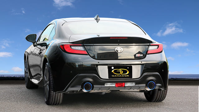 GR86 6AT 3BA-ZN8 マフラー センターパイプ付き GDS-415TBL GANADOR ガナドール Vertex Sports