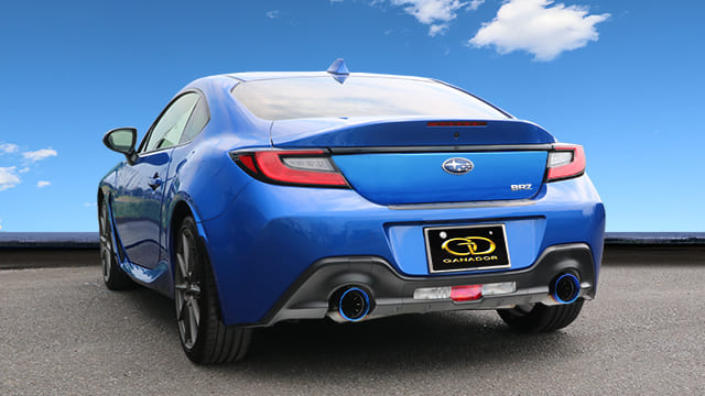 GR86 6MT 3BA-ZN8 マフラー センターパイプ付き GDS-415TBL GANADOR ガナドール Vertex Sports