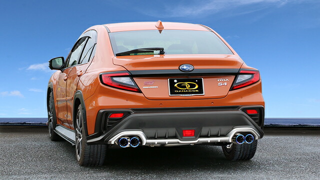 WRX S4 5BA-VBH マフラー センターパイプ付き GDS-417BL GANADOR ガナドール Vertex Sports｜シンシアモール 店