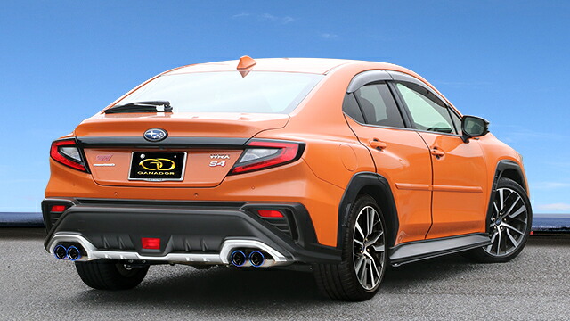 WRX S4 5BA-VBH マフラー リアピースのみ GDS-418TBL GANADOR ガナドール Vertex Sports