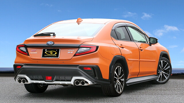 ガナドール WRX S4 5BA-VBH マフラー リアピースのみ GDE-418TPO GANADOR Vertex Sports 超軽量オールチタニウム製