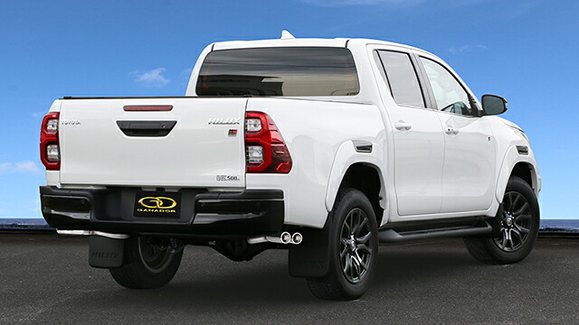 ハイラックス 3DF-GUN125 マフラー GDS-302CPO GANADOR ガナドール Vertex 4WD/SUV