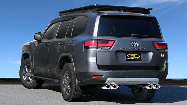 ランドクルーザー300 ランクル300 3BA-VJA300W マフラー GDS-168PO GANADOR ガナドール Vertex 4WD/SUV