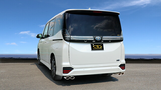 90系 ノア ヴォクシー ハイブリッド 6AA-ZWR90W マフラー PAS-093 GANADOR ガナドール PASION EVO