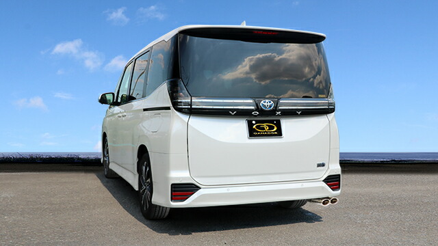 90系 ノア ヴォクシー ハイブリッド 6AA-ZWR90W マフラー PAS-094 GANADOR ガナドール PASION EVO