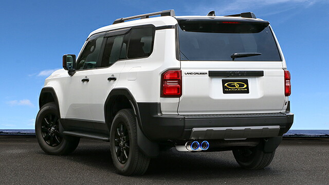 ランクル 250 ランドクルーザー 250 ガソリン 3BA-TRJ250W マフラー GVS-062BL GANADOR ガナドール Vertex 4WD/SUV｜シンシアモール 店 60,495円