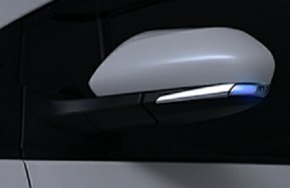 AVEST Vertical Arrow プリウス 50系 ZVW50 前期 後期 Type Zs LED 流れるドアミラーウィンカーレンズ インナーシルバーｘランプブルー AV-021-B アベスト
