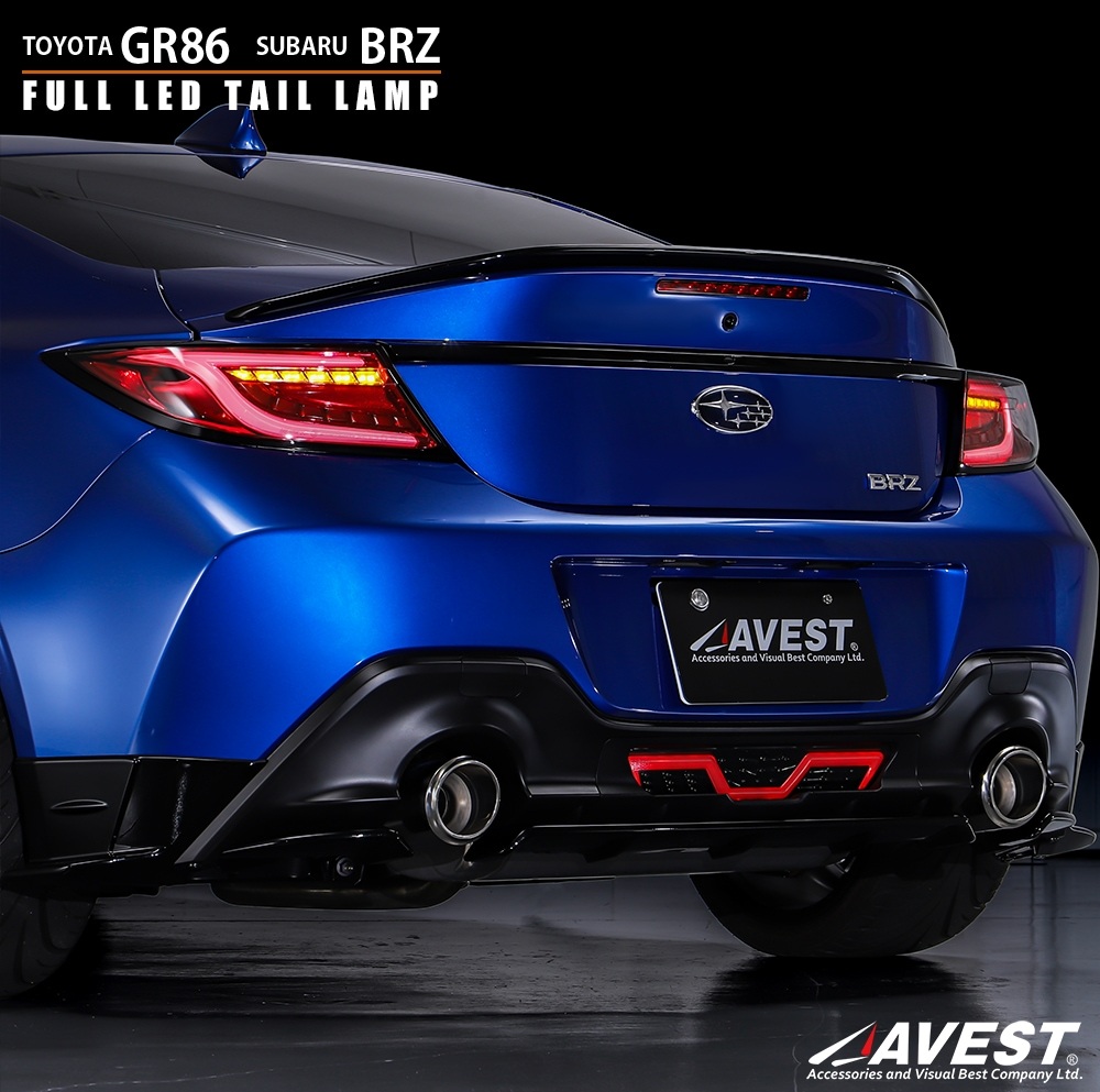 アベスト GR86 ZN8 テールランプ TO2003-J-CRCAR AVEST フルLED テールランプ