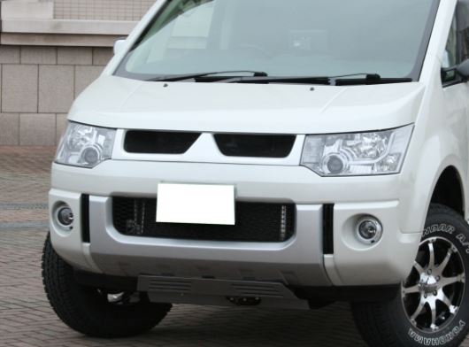 ロードハウス デリカD:5 D5 CV1W CV2W CV4W CV5W 前期 フェイスマスク カメラ無車用 未塗装 KD-EX01010 カディス