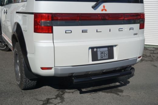 ロードハウス デリカD:5 D5 CV1W CV2W CV4W CV5W 前期 ワンステップバー ブラックパウダーコート仕上げ KD-EX01058 カディス