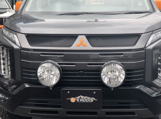 ロードハウス デリカD:5 D5 CV1W 中期 フロントバンパーカバー FRP(ブラックゲルコート) 未塗装 KD-EX16020|シンシアモール 店