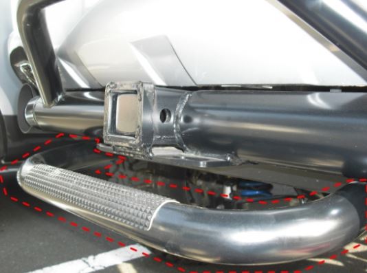 ロードハウス ランドクルーザープラド ランクル 150プラド TRJ150 GDJ150 GRJ150 ヒッチステップ ブラック KD-EX04016 カディス｜シンシアモール 店