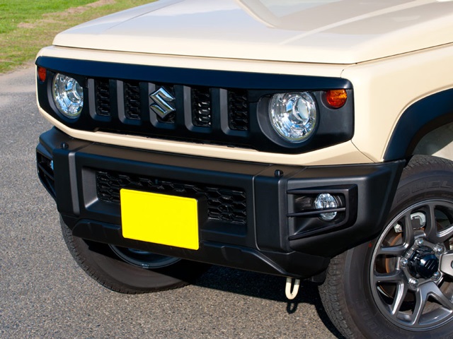 ビーナス ジムニー JB64W フォグランプフィニッシャー TYPE-2 FRP製 黒ゲルコート仕上げ 未塗装 GJA-021 VENUS G BASE ジーベース|シンシアモール 店