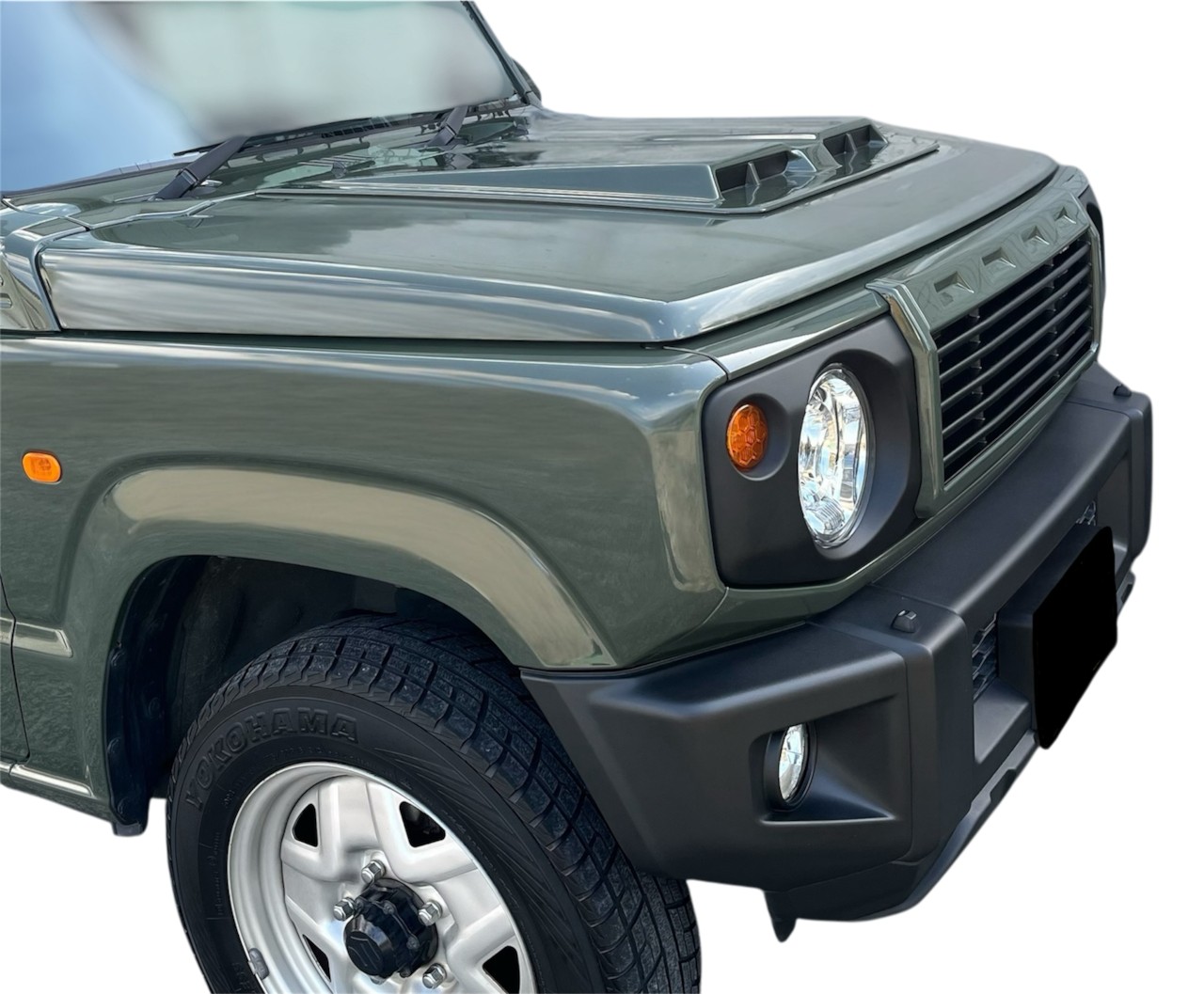ジムニーシエラ JB74 フロントグリル ver2 FRP 未塗装 LIBERTAD リベルタ｜シンシアモール 店