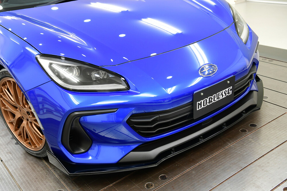 ノブレッセ BRZ ZD8 フロントリップスポイラー FRP 未塗装 BRZ2-FS-000 NOBLESSE|シンシアモール 店
