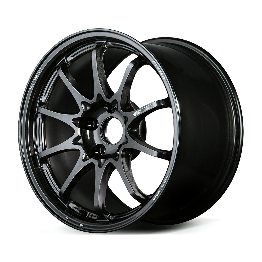 17インチ 5H114.3 9.5J+35 5穴 ボルクレーシング CE28N-plus 4本 ダイヤモンドダークガンメタ(MM) RAYS VOLK RACING