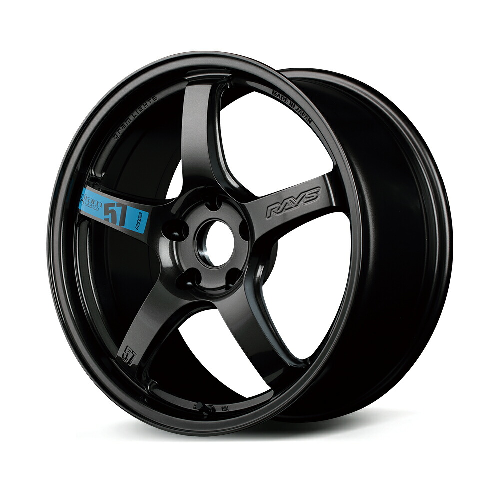 18インチ 5H100 8.5J+45 5穴 ホイール 4本 RAYS gram LIGHTS 57CR SPEC M スーパーダークガンメタ AXZ｜シンシアモール 店