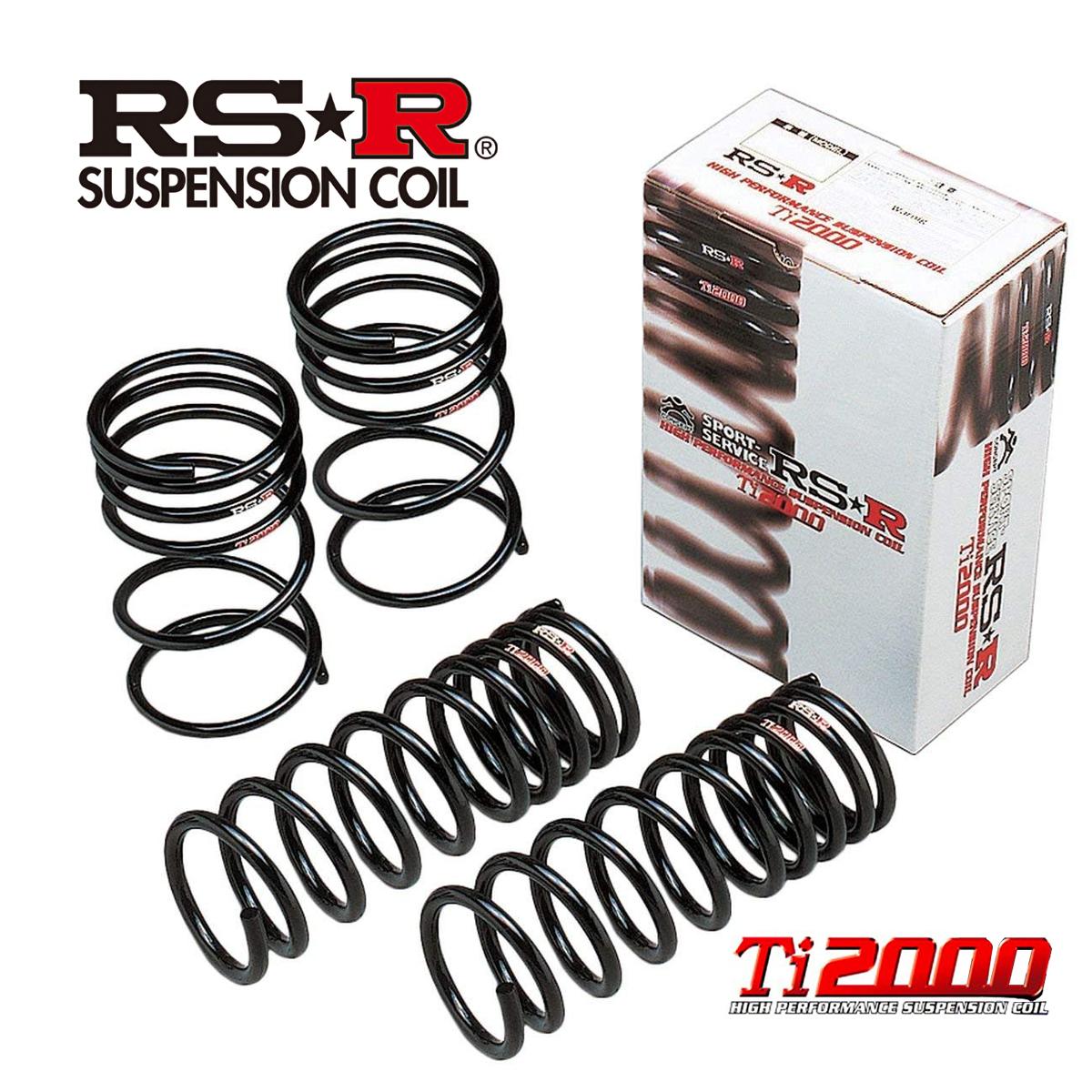 RSR ハスラー MR41S ダウンサス スプリング 1台分 S400S RS-R Ti2000 DOWN RSR スーパーダウン