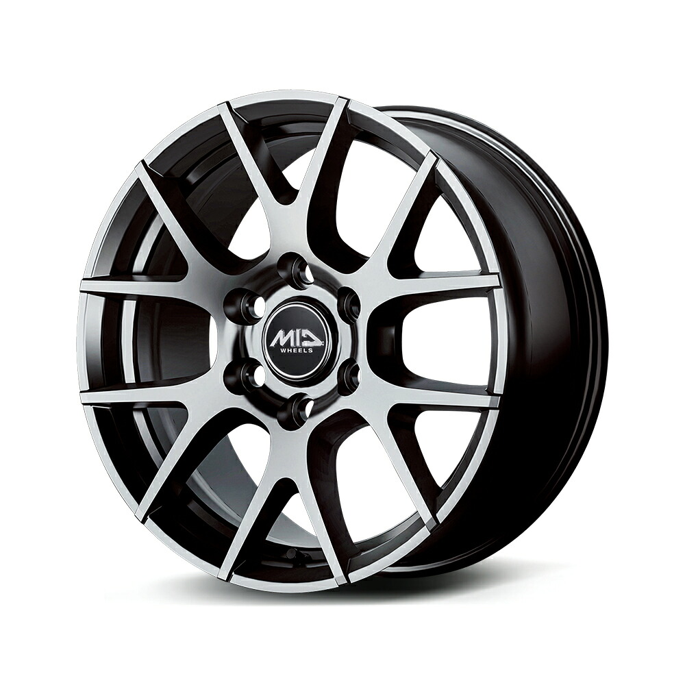 18インチ 5H114.3 8.0J 8J+41 5穴 レフィナーダ モーション3 ホイール 4本 ハイパーメタルコート MID WHEELS Lefinada MOTION3