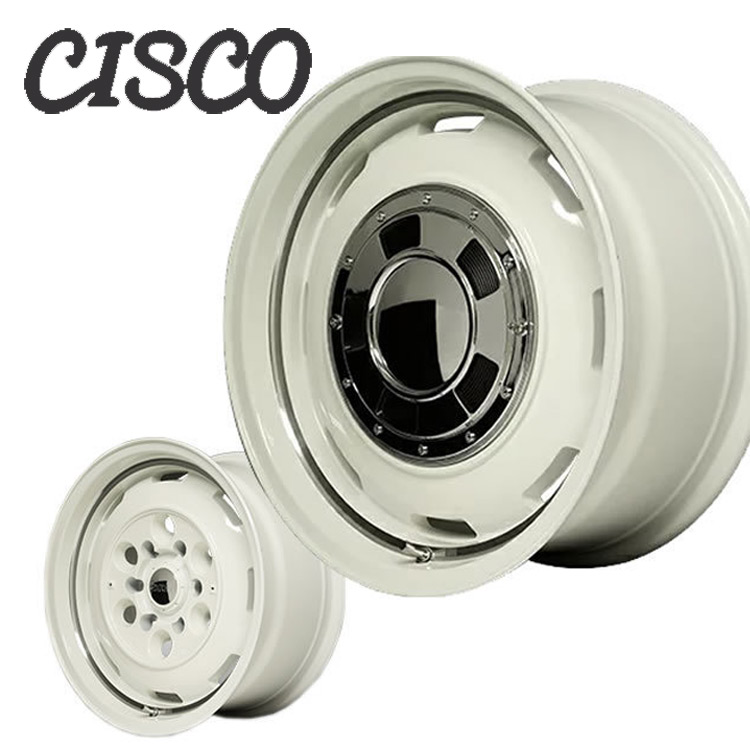 15インチ 4H100 4.5J+45 4穴 ガルシアシスコ ホイール 1本 MID WHEELS Garcia CISCO