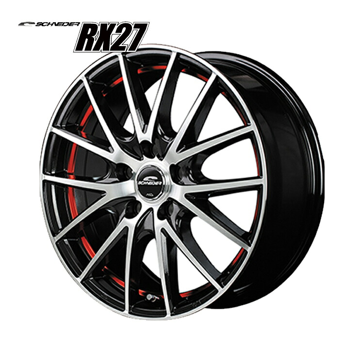 16インチ 5H114.3 6.5J+53 5穴 ホイール 1本 MID WHEELS RX27|シンシアモール 店