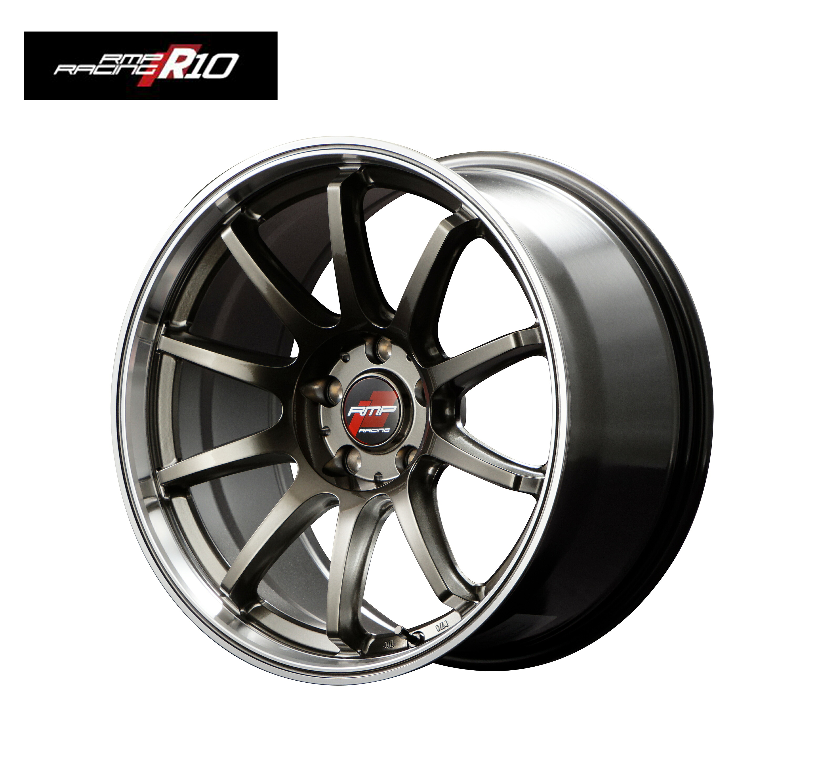 MID RACING R10 ホイール 17インチ 5H100 7J+48 4本 レーシングチタンシルバー リムポリッシュ マルカ｜シンシアモール 店