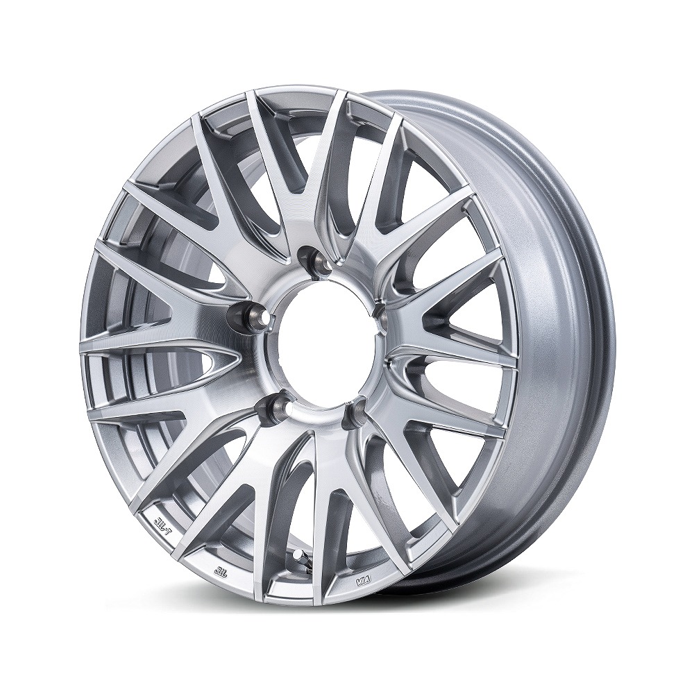 16インチ 5H139.7 5.5J+20 5穴 ジムニー 用ホイール 4本 ハイパーメタルコート ミラーカット MID WHEELS MID EXCLUSIVE 029F