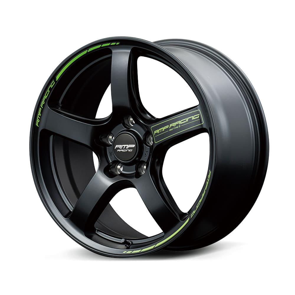 MID RACING R50 TypeS タイプS ホイール 17インチ 5H100 7J +48 1本 セミグロスブラック マルカ｜シンシアモール 店
