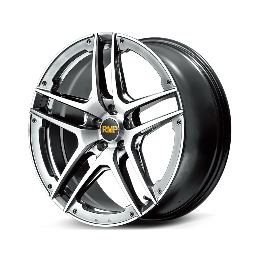 19インチ 5H114.3 7.5J +48 5穴 ホイール 1本 ハイパーメタルコート ブラッシュド アンダーカット MID WHEELS MID EXCLUSIVE 025SV｜シンシアモール 店