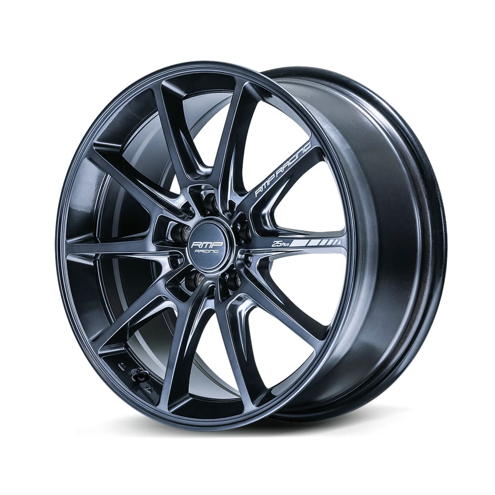 MID RACING R25Plus ホイール 17インチ 5H100 7J+48 4本 ディープチタンシルバー マルカ