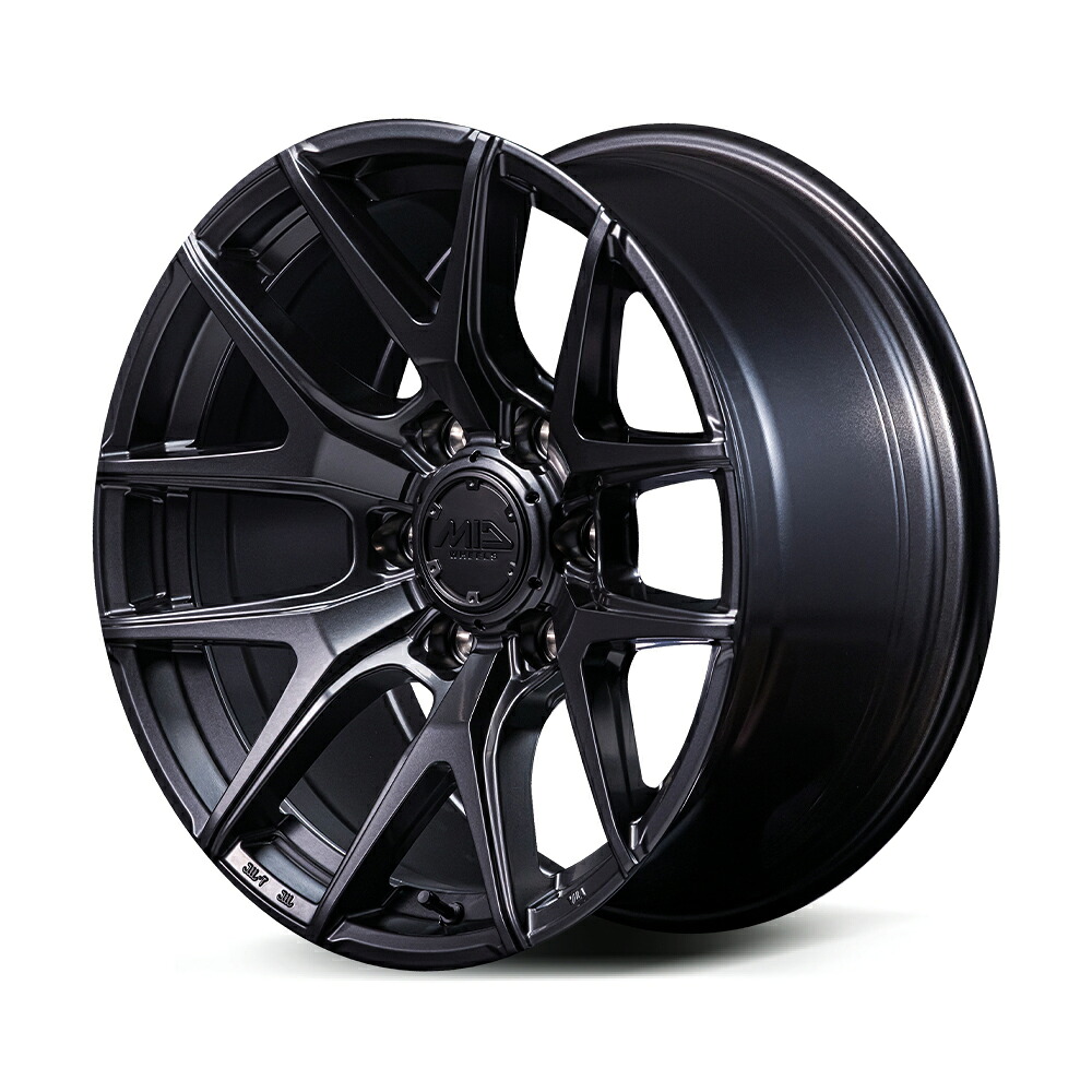 18インチ 6H139.7 9.0J 9J+10 6穴 ナイトロパワー M62 トマホーク ホイール 1本 バレルブラック MID NITRO POWER M62 TOMAHAWK