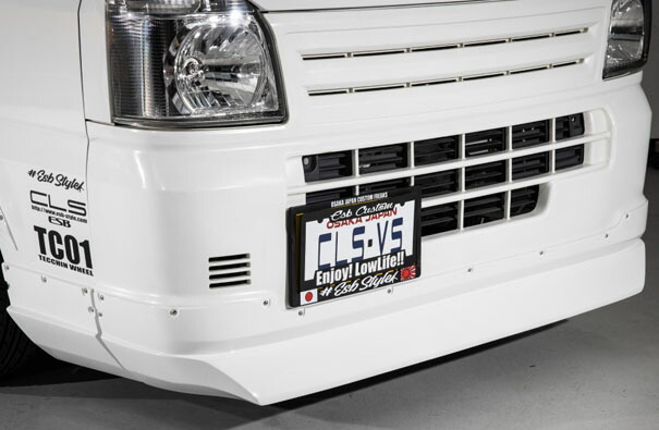 キャリィ スーパーキャリィ DA16T フロントスポイラー FRP製品 黒ゲルコート仕上げ 未塗装 ESB CLS VS バンシリーズ