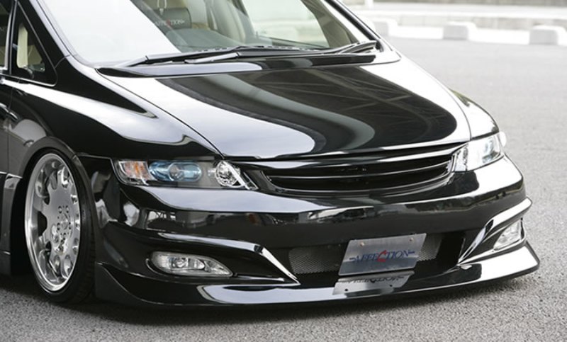 楽天市場 アフェクション オデッセイ Rb1 Rb2 後期 フロントバンパースポイラー グリル一体式 未塗装 Affection Ultimate アルティメット シンシアモール 楽天市場店