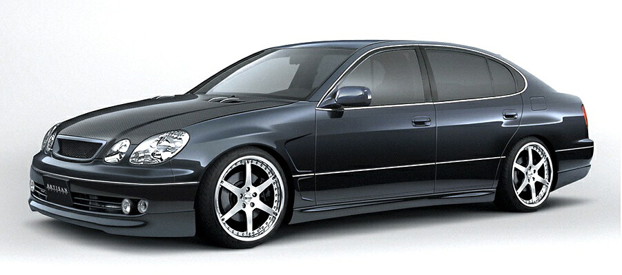アーティシャンスピリッツ アリスト JZS16系 後期 フロントハーフスポイラー FRP 未塗装 ARTISAN SPIRITS HIGH-SPEC LINE ハイスペックライン