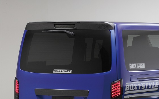 boxystyle ボクシースタイル BOXISM ボクシズム カーボンリアスポイラー NV350キャラバン E26 標準 ナロー｜シンシアモール 店