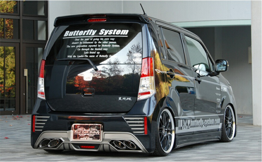 楽天市場】バタフライシステム ワゴンRスティングレー MH23 リア