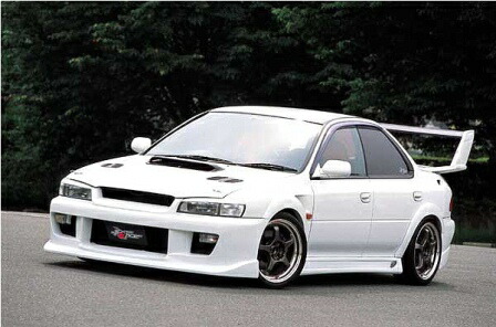 チャージスピード インプレッサ GC8/GF8 フロントバンパー 未塗装 CHARGE SPEED 撃速CHARGE SPEED 撃速チャージスピード