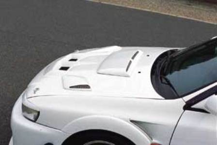 チャージスピード インプレッサ GC8/GF8 ボンネット ダクト付 FRP FRP 未塗装 CHARGE SPEED 撃速CHARGE SPEED 撃速チャージスピード|シンシアモール 店
