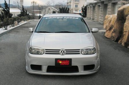チャージスピード GOLF4 1J### フロントバンパー FRP 未塗装 CHARGE SPEED Spazionova スパシオノーバ