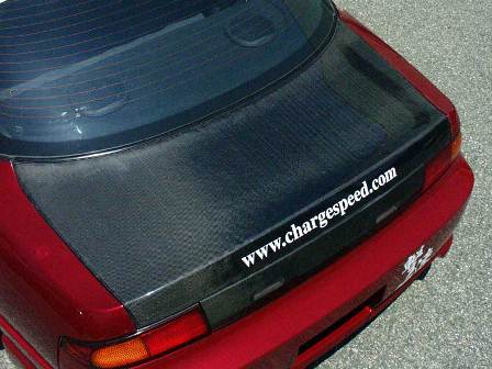 チャージスピード シルビア S14 前期 トランク カーボン 未塗装 CHARGE SPEED 撃速CHARGE SPEED 撃速チャージスピード