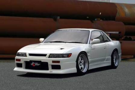 チャージスピード シルビア S13 フロントバンパー 未塗装 CHARGE SPEED