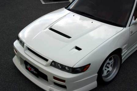 チャージスピード シルビア S13 ボンネット カーボン 未塗装 CHARGE SPEED