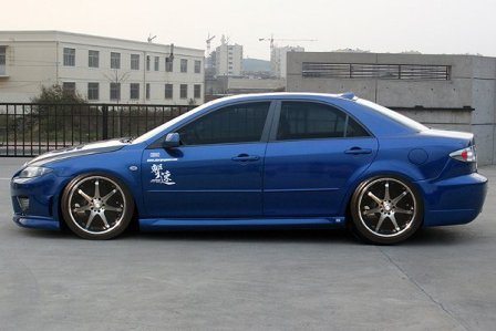 チャージスピード アテンザセダン GG#P サイドステップ FRP 未塗装 CHARGE SPEED｜シンシアモール 店