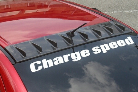 チャージスピード ランサーエボリューションX ランエボ CZ4A ルーフフィン サンルーフ無車用 FRP 未塗装 CHARGE SPEED