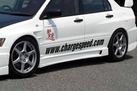 チャージスピード ランエボ ランサー CT9A CT9W サイドステップ 未塗装 CHARGE SPEED 撃速CHARGE SPEED 撃速チャージスピード